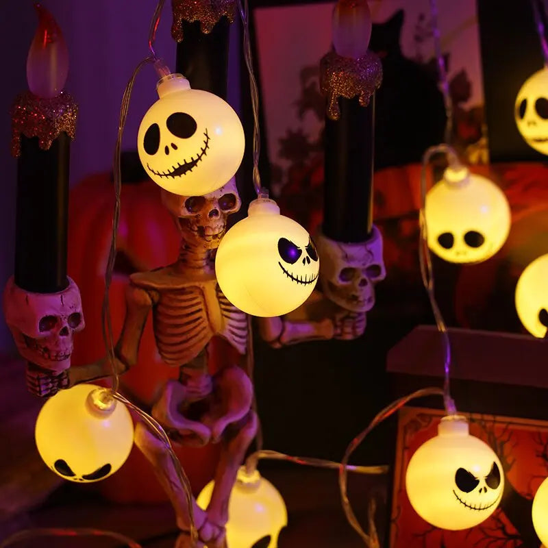 Halloween Ghost String Lights