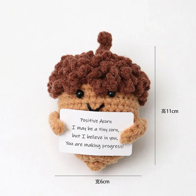 Desktop Crochet Doll