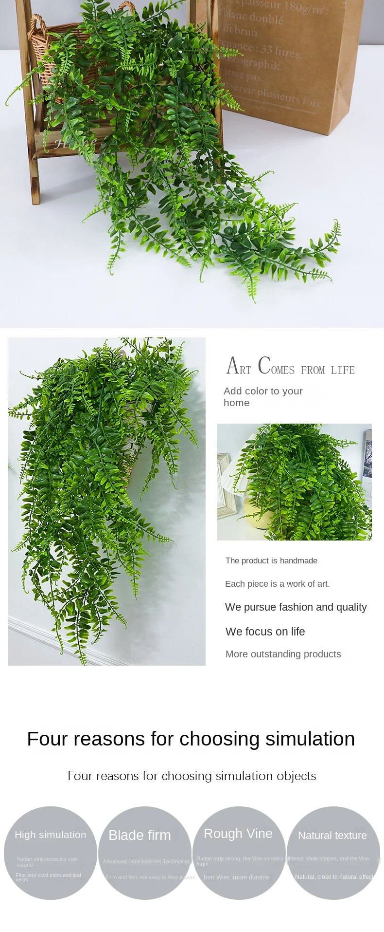 90cm Artificial Vine Garland
