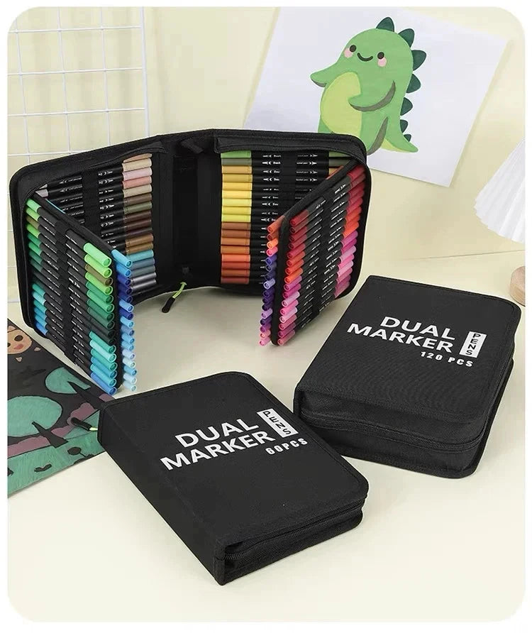 Watercolor & Fine liner Art Set