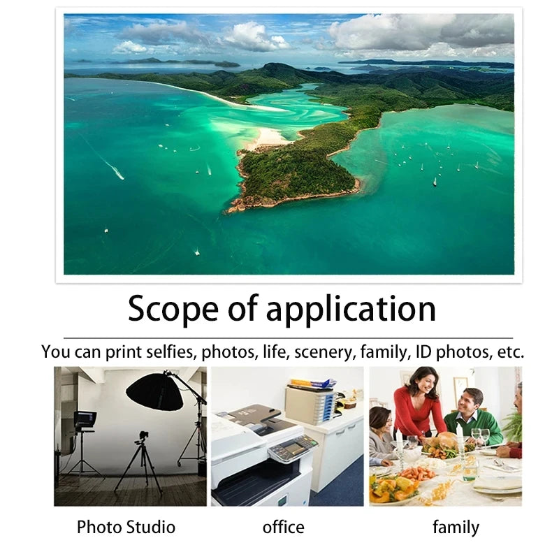 A4 100 Sheets Glossy Photo Paper