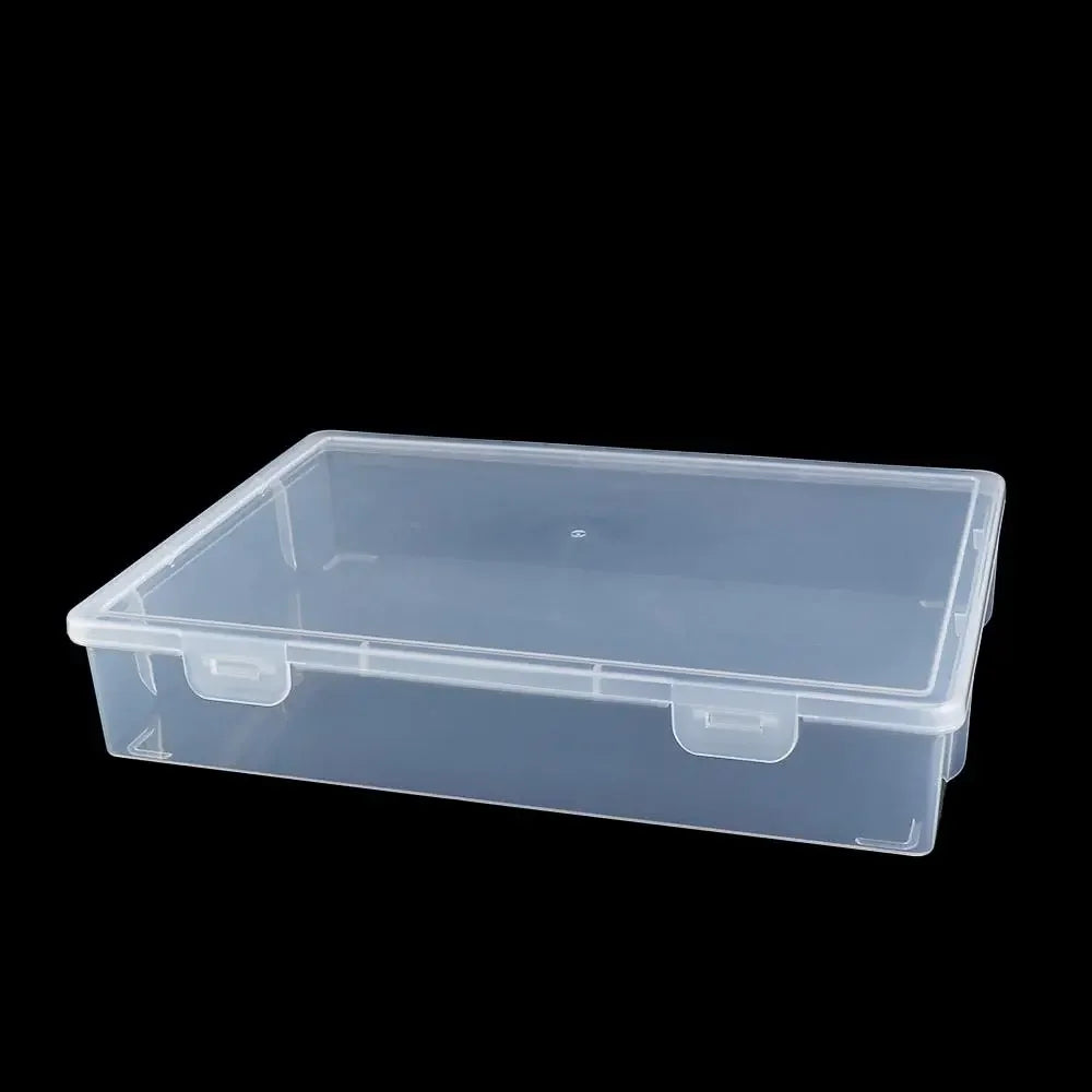 Transparent A4 File Storage Box