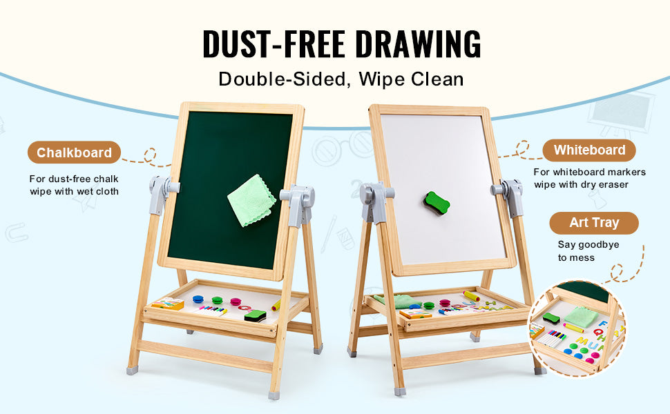 Standing Magnetic Drawing Board Art Easel