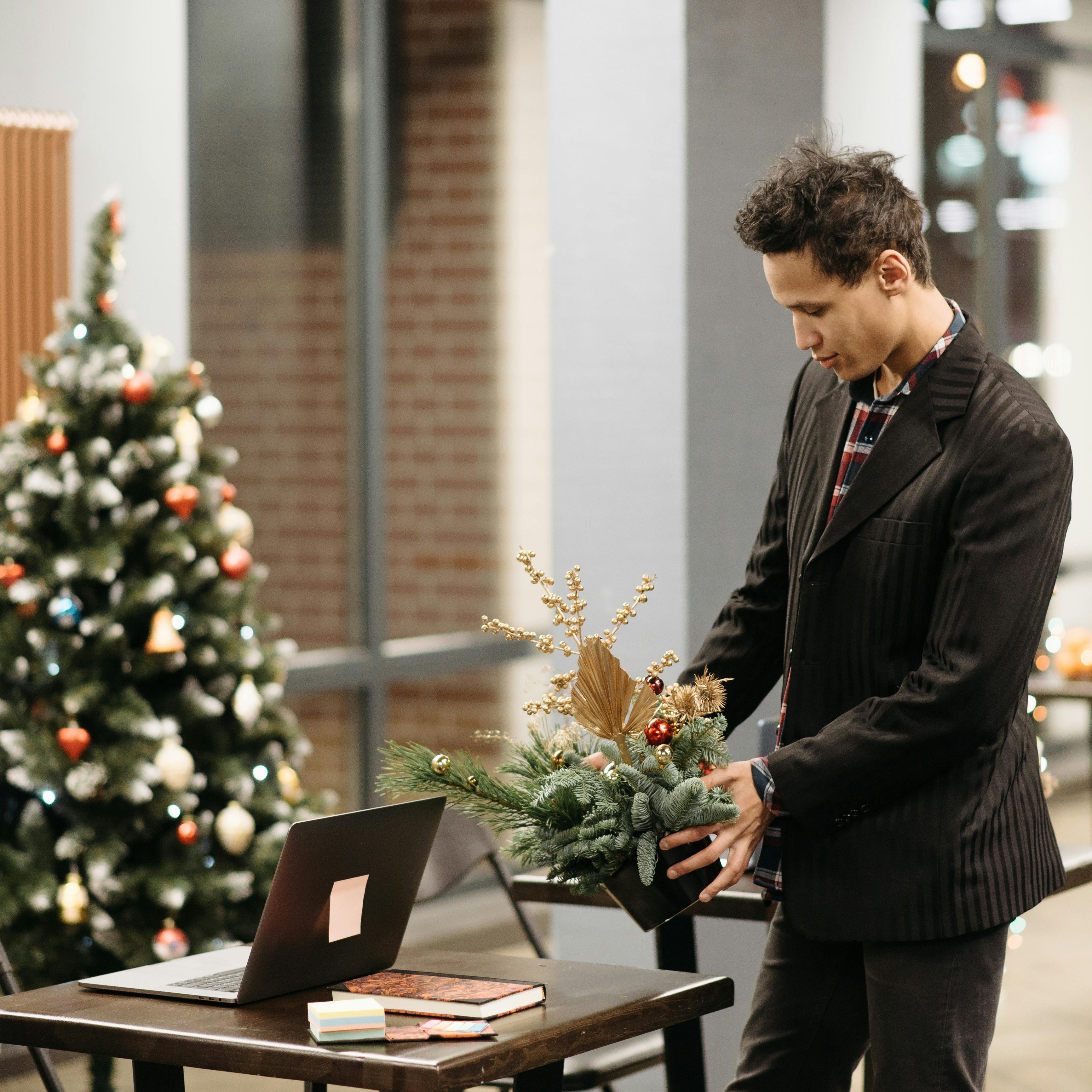 Holiday Office Decor