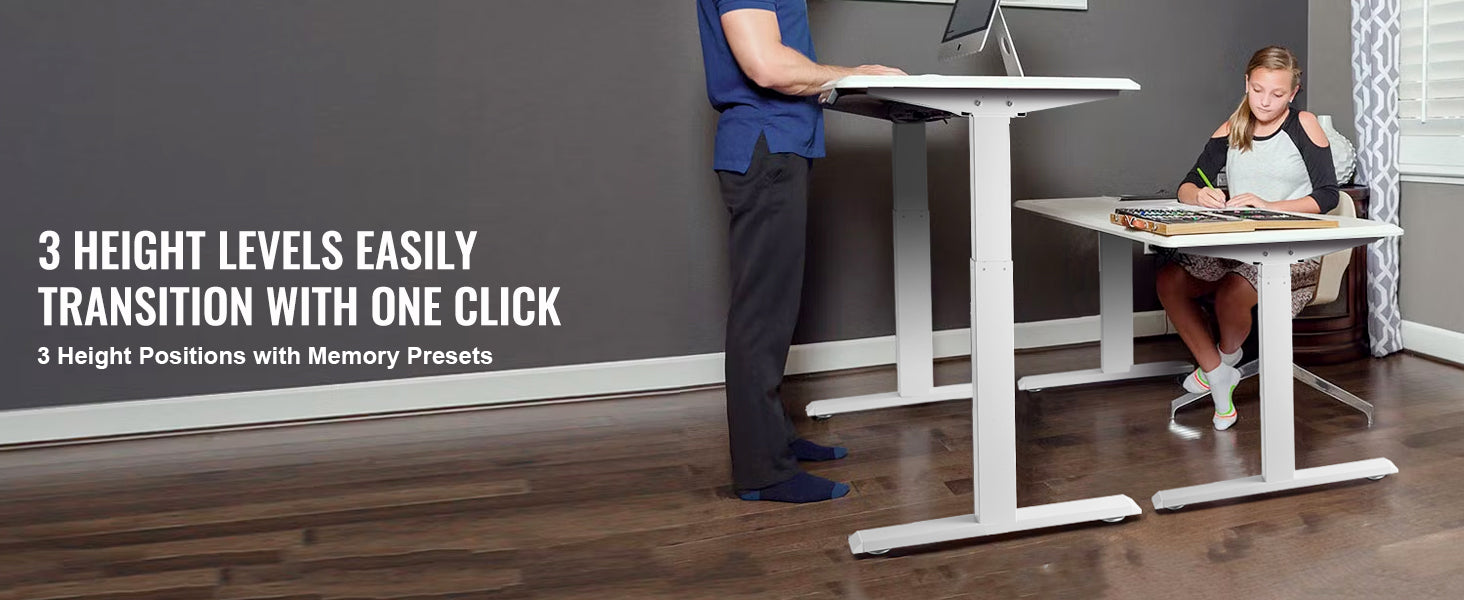 SucceBuy Electric Standing Desk Frame –