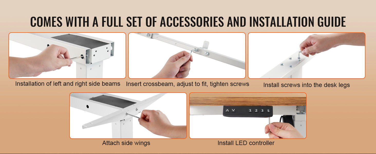 SucceBuy Electric Standing Desk Frame –